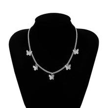 Load image into Gallery viewer, Multilayer Pendant Butterfly Necklace for Women