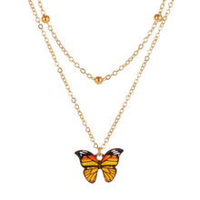 Load image into Gallery viewer, Multilayer Pendant Butterfly Necklace for Women