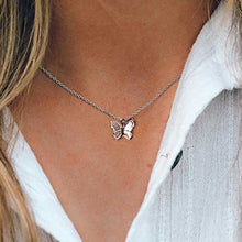 Load image into Gallery viewer, Multilayer Pendant Butterfly Necklace for Women

